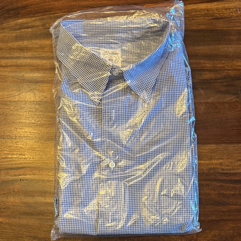 3 x Brooks Brothers Men's New Dress Shirts